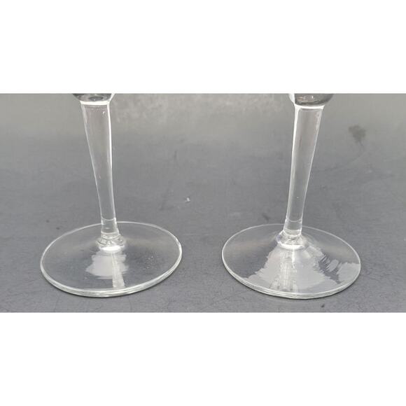 Mikasa FRENCH Crystal Wine Glasses 7 3/8" Set 2 - Picture 7 of 7